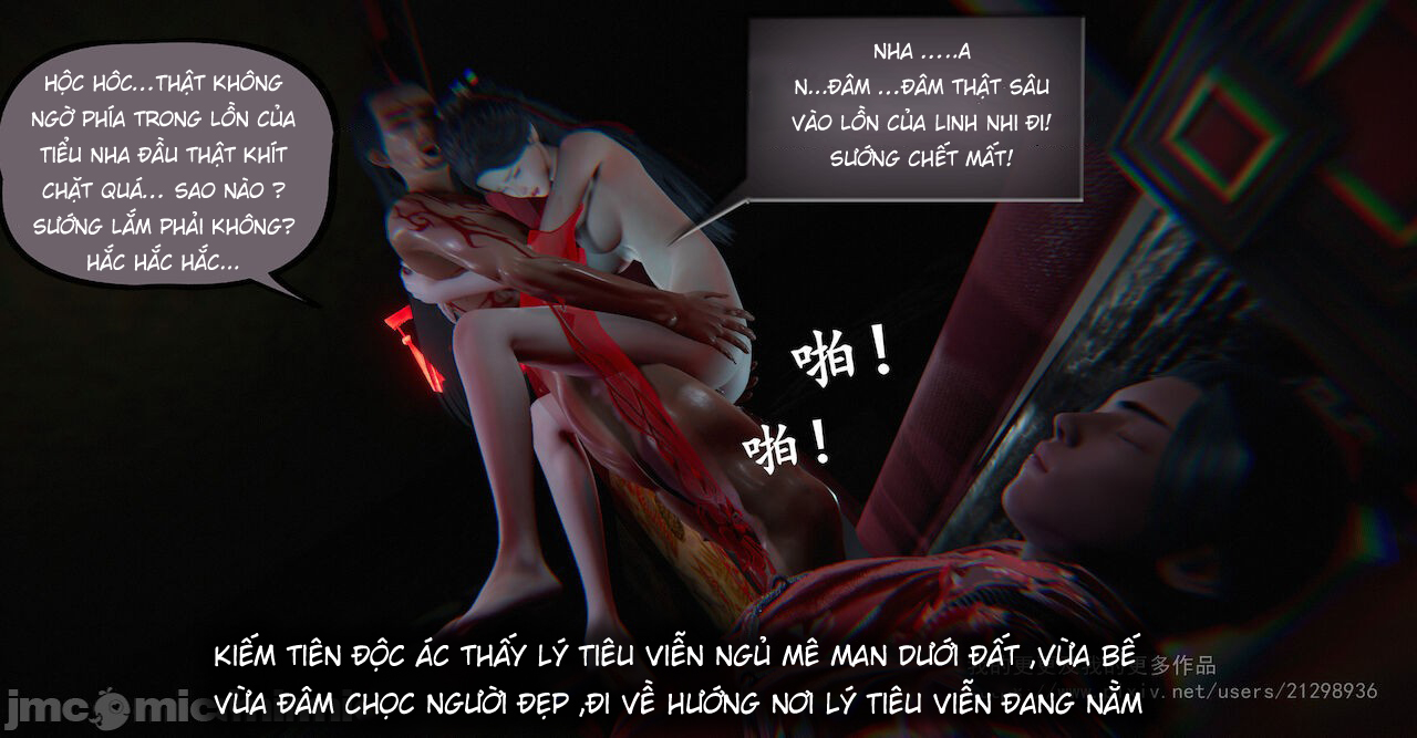 Đọc truyện hentai Tiên kiếm kì hiệp truyện - Chap 2