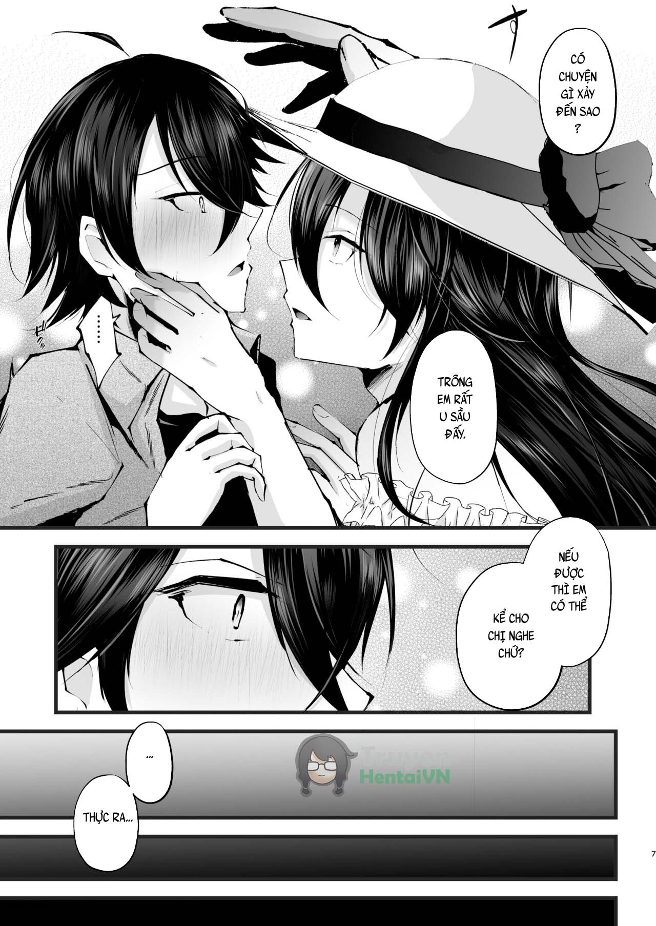 Đọc truyện hentai Boku o Shinu made Amayakashite Kureru Zenkoutei Onee-san - Oneshot