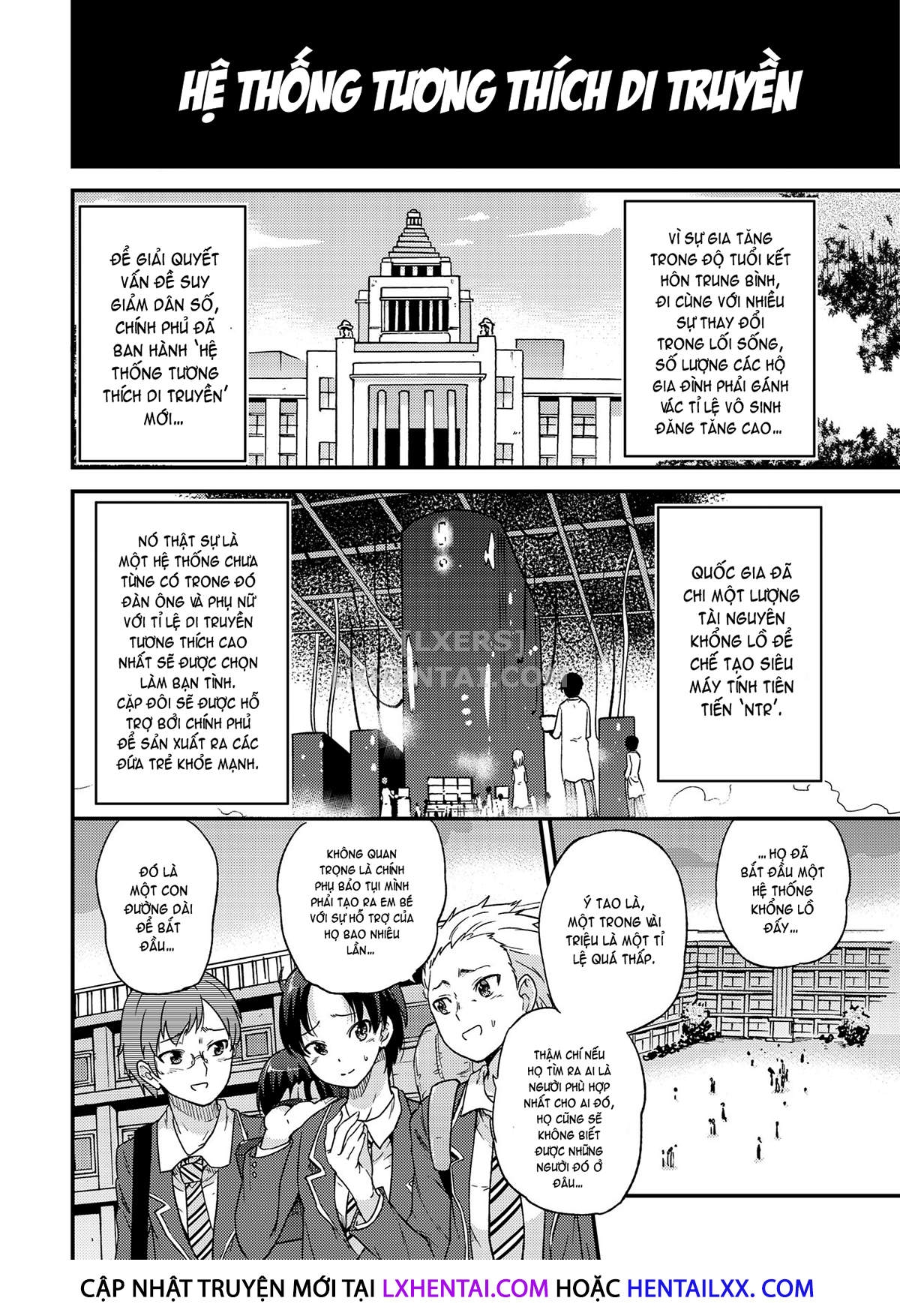 Đọc truyện hentai Government-Approved NTR Babymaking Matching - Chap 1