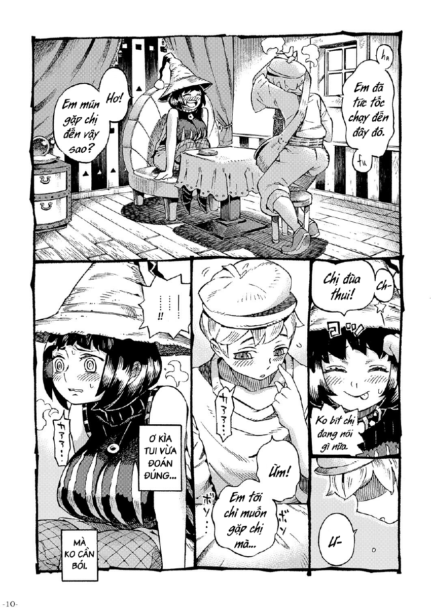 Đọc truyện hentai Kết thúc của một phù thủy . - Chap 1 : Vị khách bất ngờ !