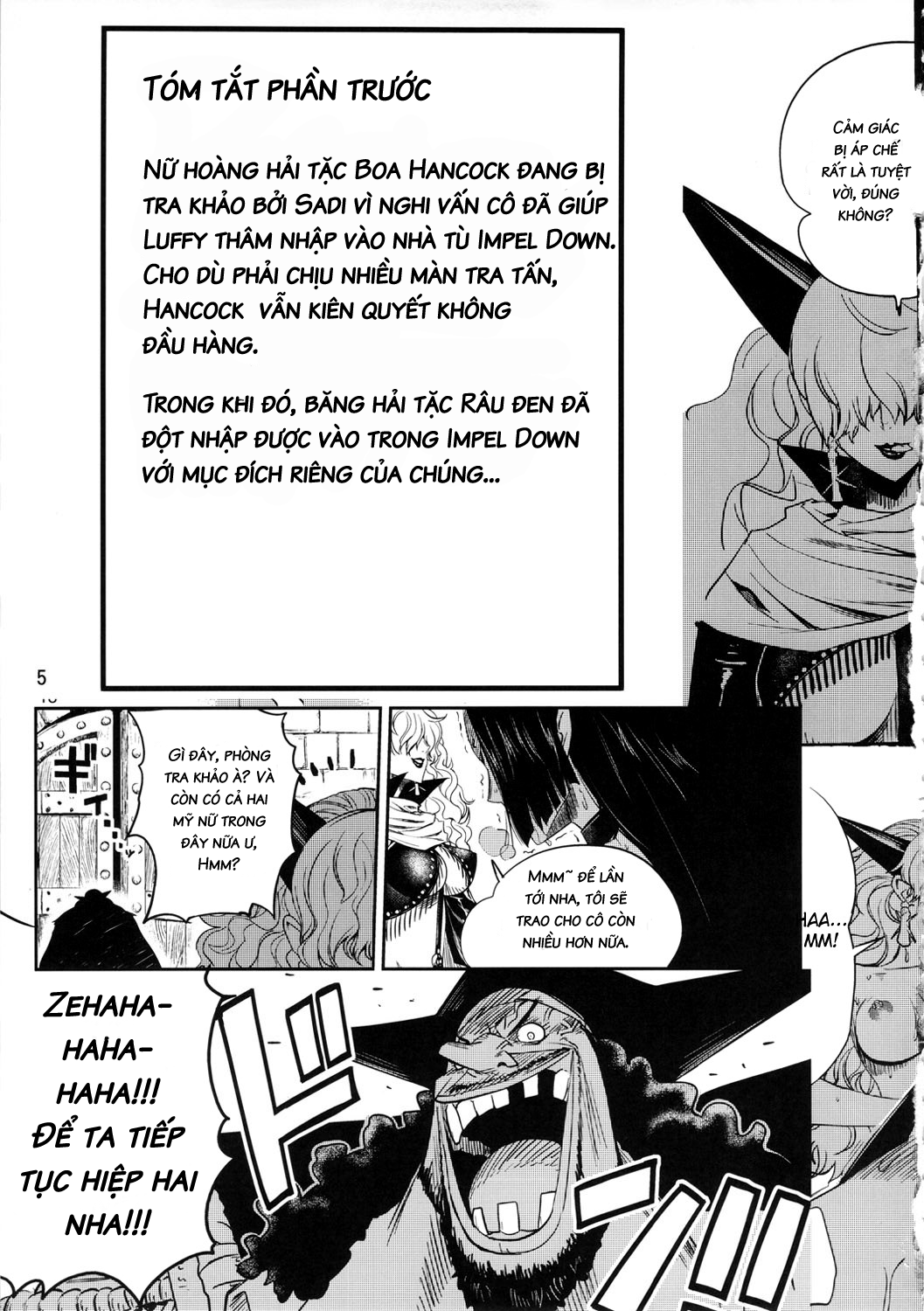 Đọc truyện hentai Zoku Onnagoroshi Hebi no Jigoku (One Piece) - Oneshot