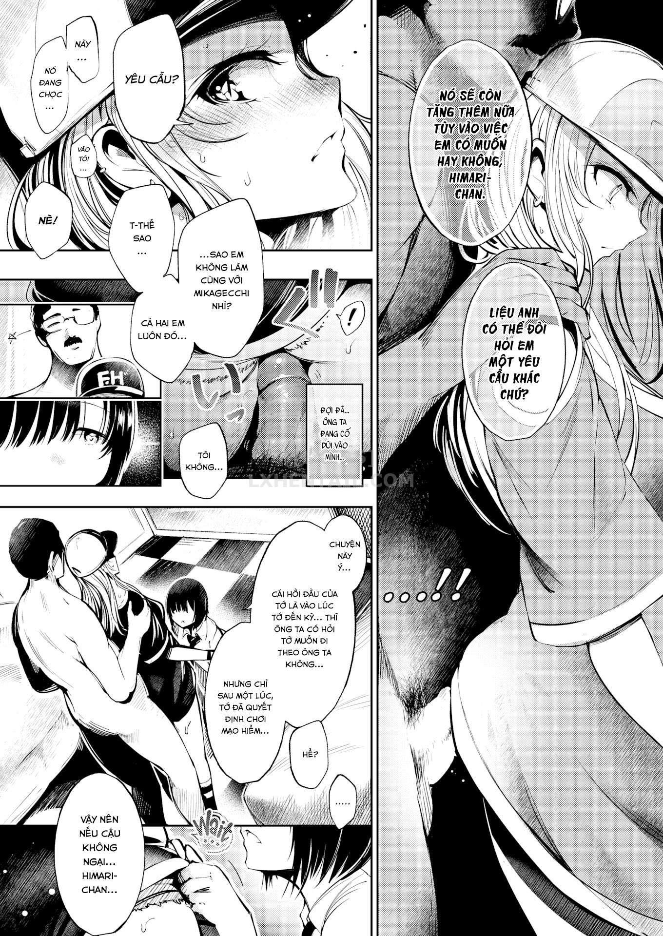 Đọc truyện hentai Nighttime Sleepover Friends - Oneshot