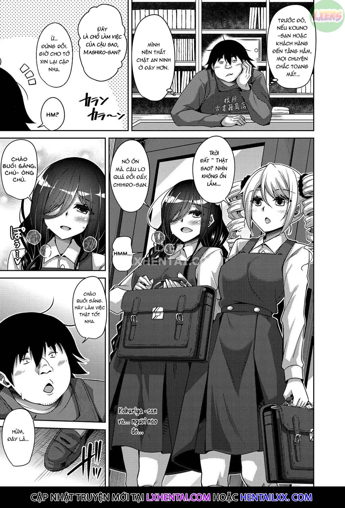 Đọc truyện hentai A Bitch Rose Shrouded In Books - Chap 3