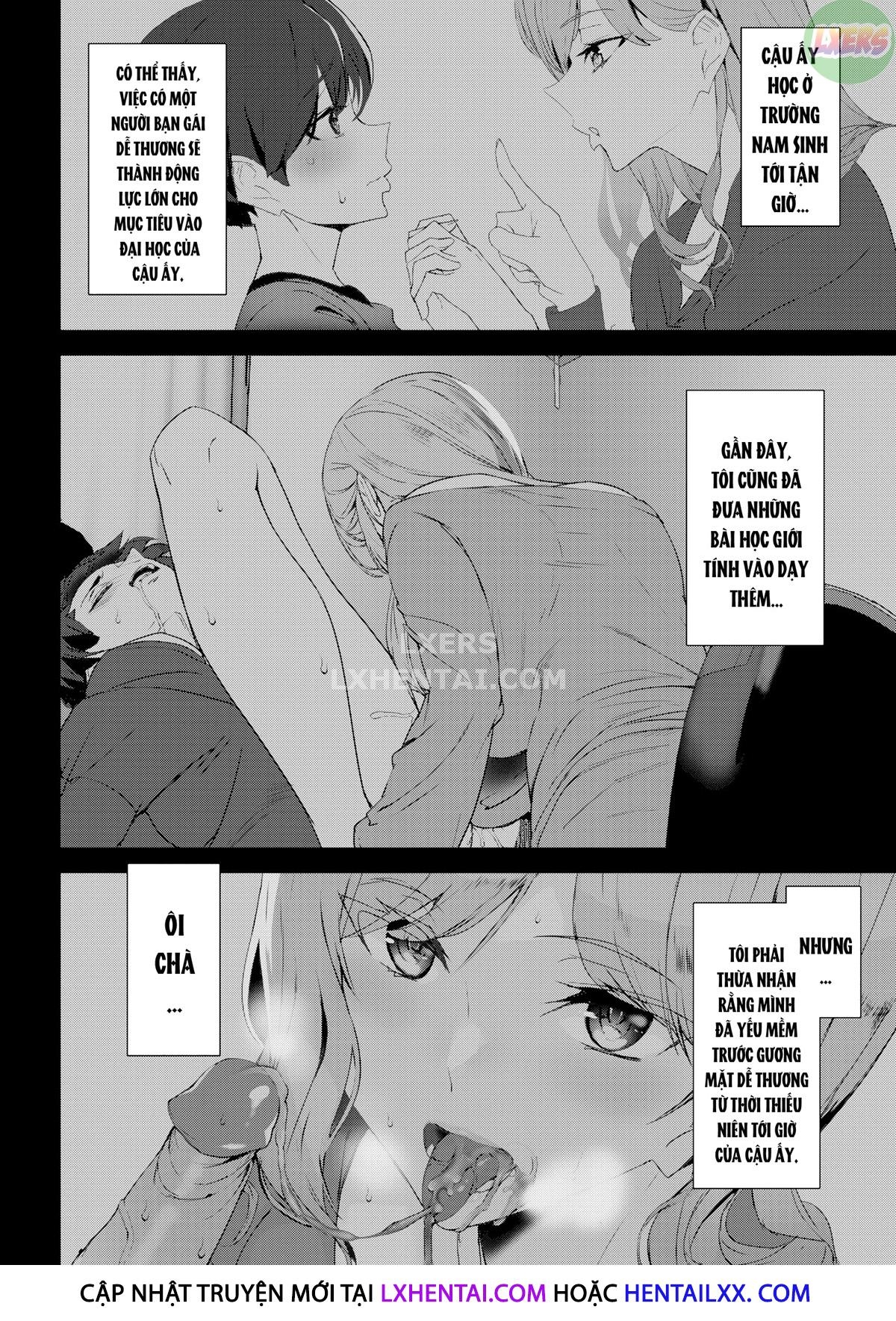 Đọc truyện hentai Tình yêu với việc học - Oneshot