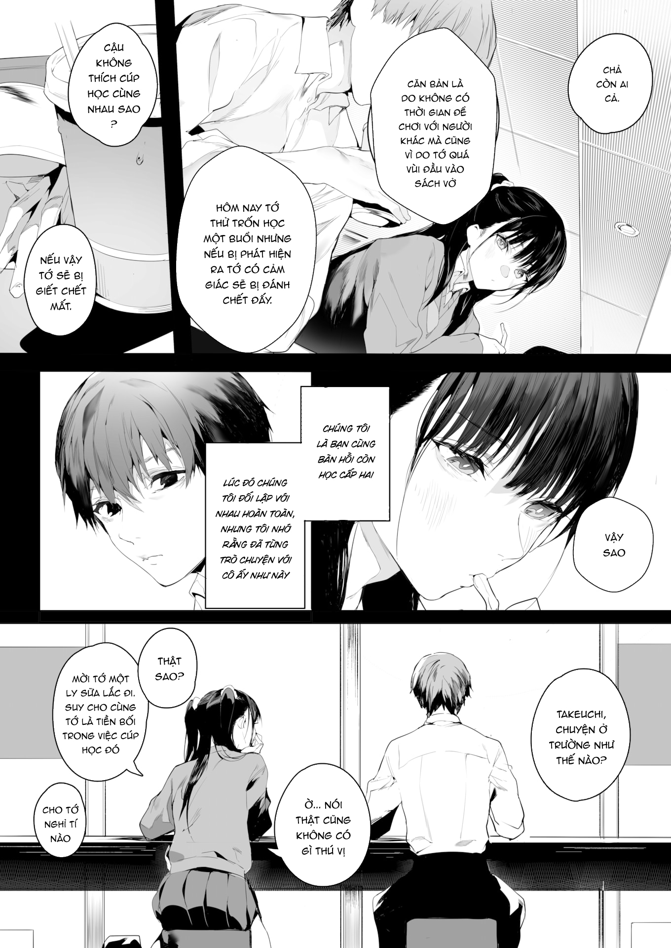 Đọc truyện hentai SF - Câu chuyện về cô bạn cùng bàn. - Oneshot