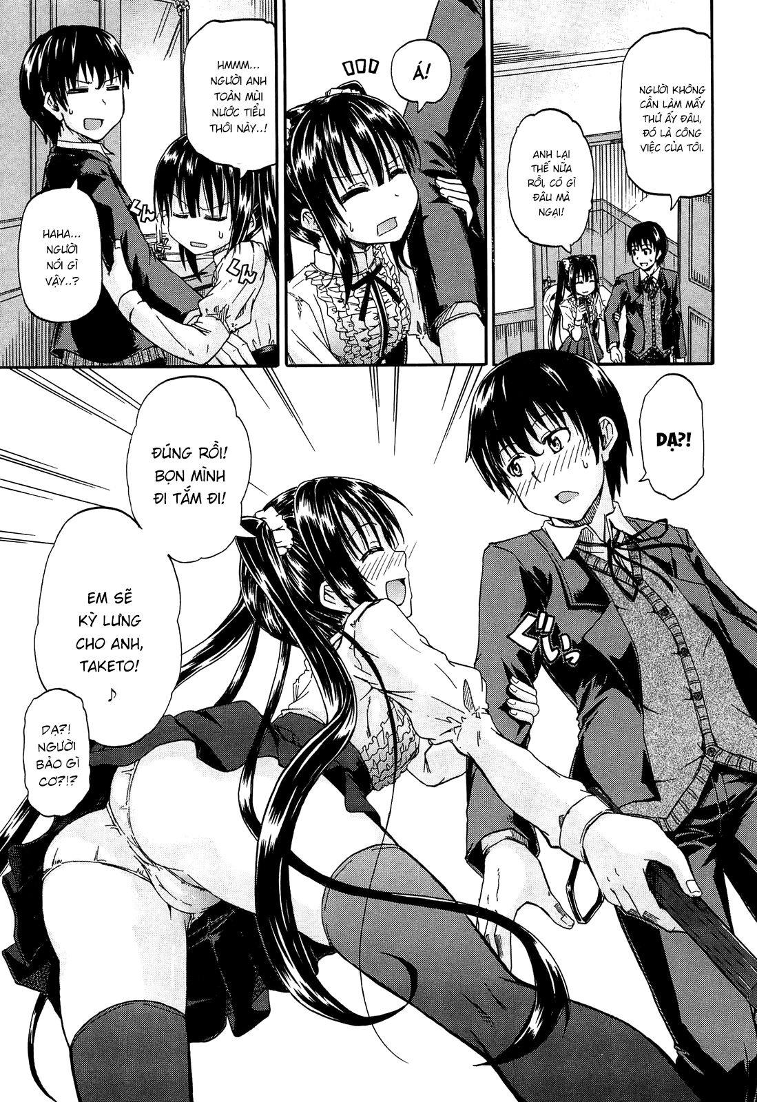 Đọc truyện hentai Tôi đang yêu đôi mắt của bạn - Chap 1