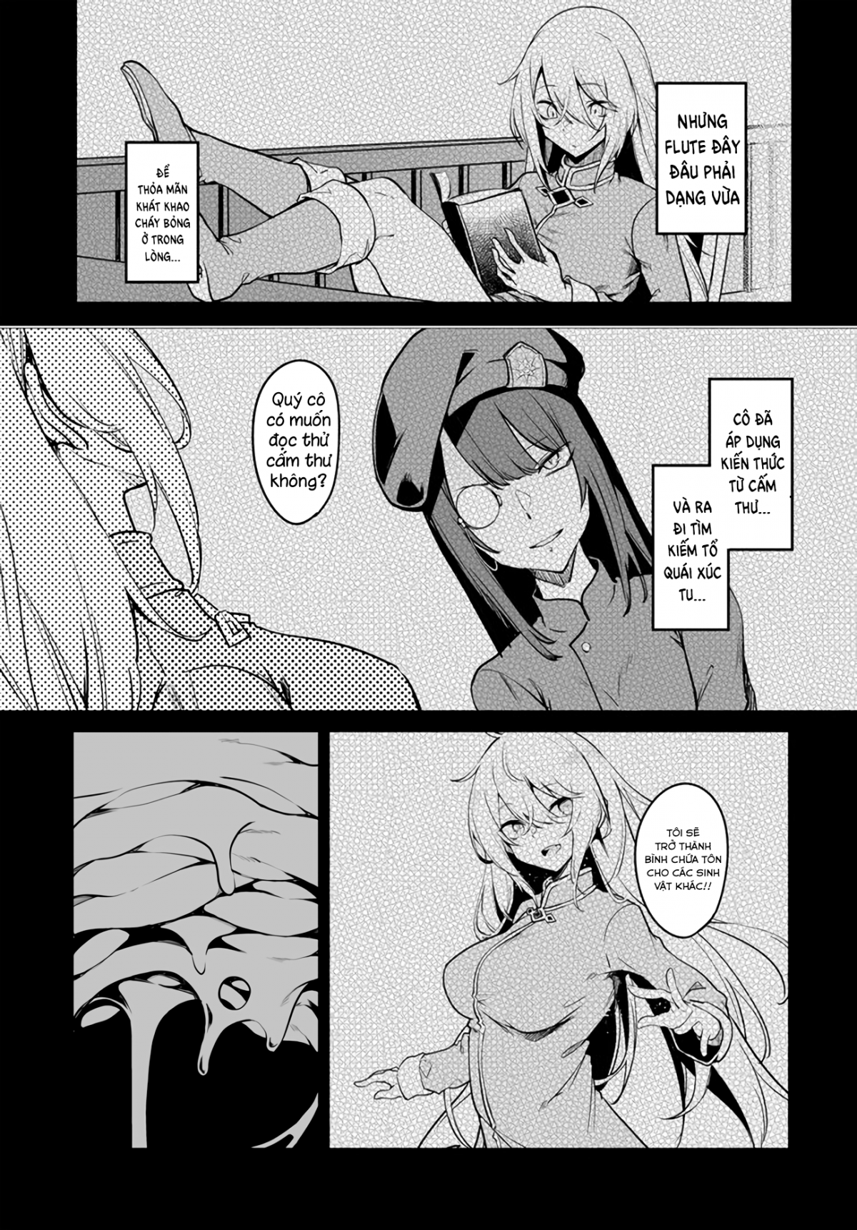 Đọc truyện hentai Bồn Chứa Tinh Bất Tử Phiêu Lưu Ký - Chương 2.1: Xúc Tu Ma Quái Phê Tựa Dây Thừng (II)