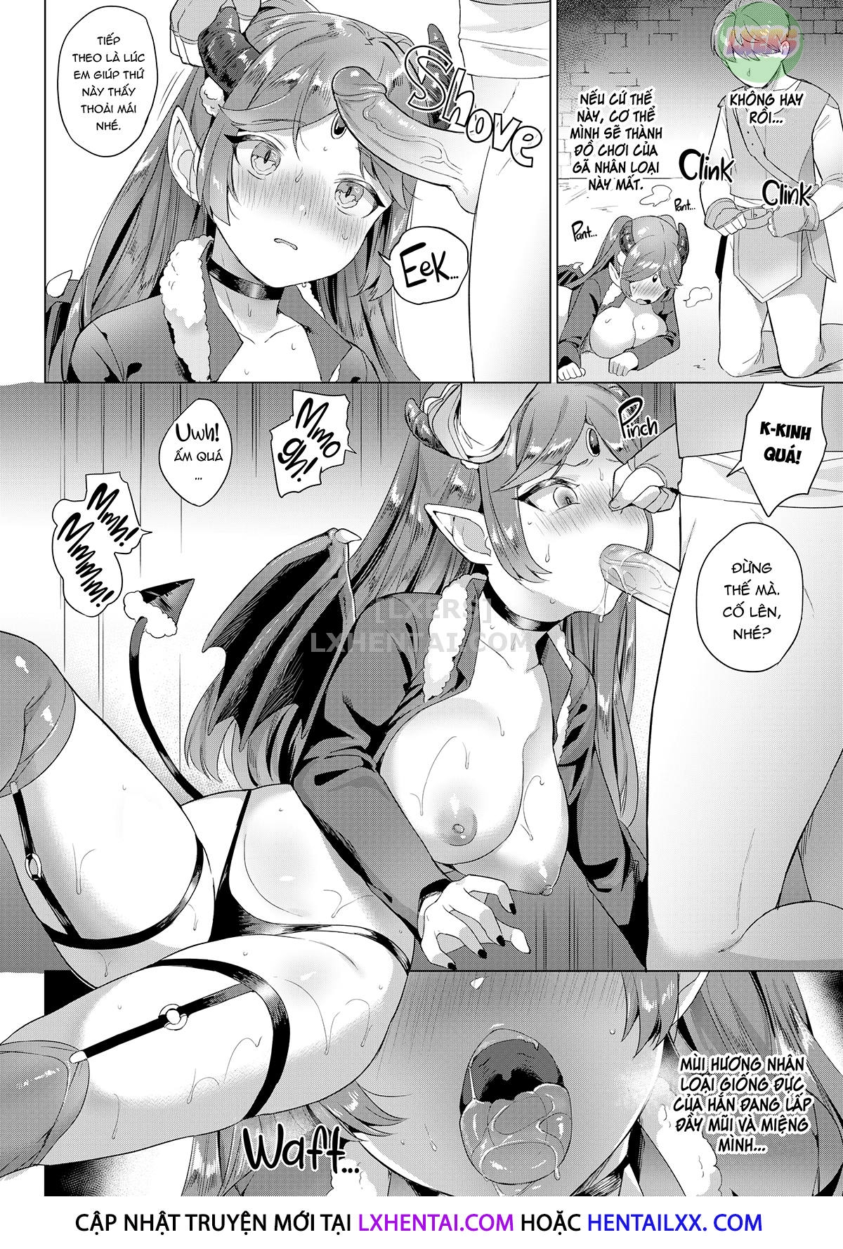 Đọc truyện hentai Những quý cô dâm đãng ngọt nước - Chap 4 - Little Miss Demon Lords Secret Conquest Route