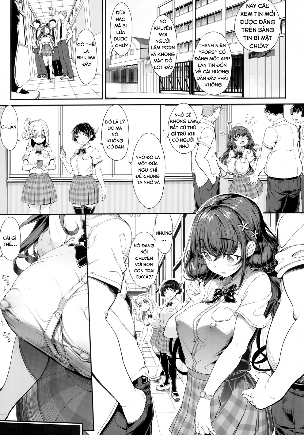 Đọc truyện hentai Tanetsuke Oji-san no JC Sennou Appli - Oneshot