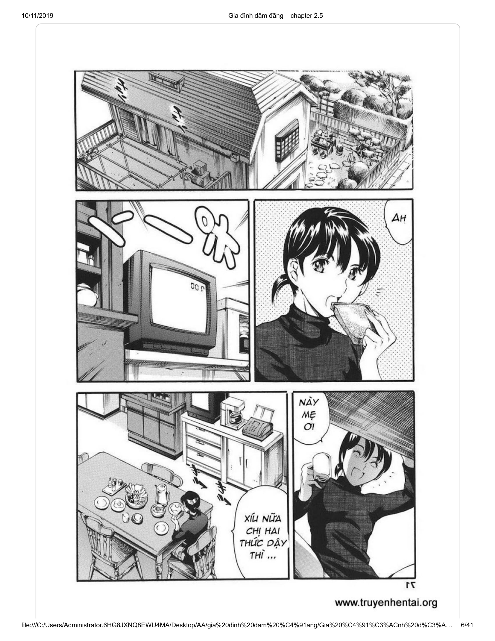 Đọc truyện hentai Katei no Jijou - Chap 4