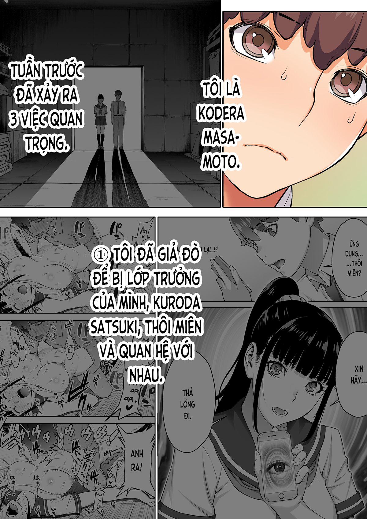 Đọc truyện hentai Lớp trưởng vẫn tin ứng dụng thôi miên. (nguyên tác) - Ch. 1