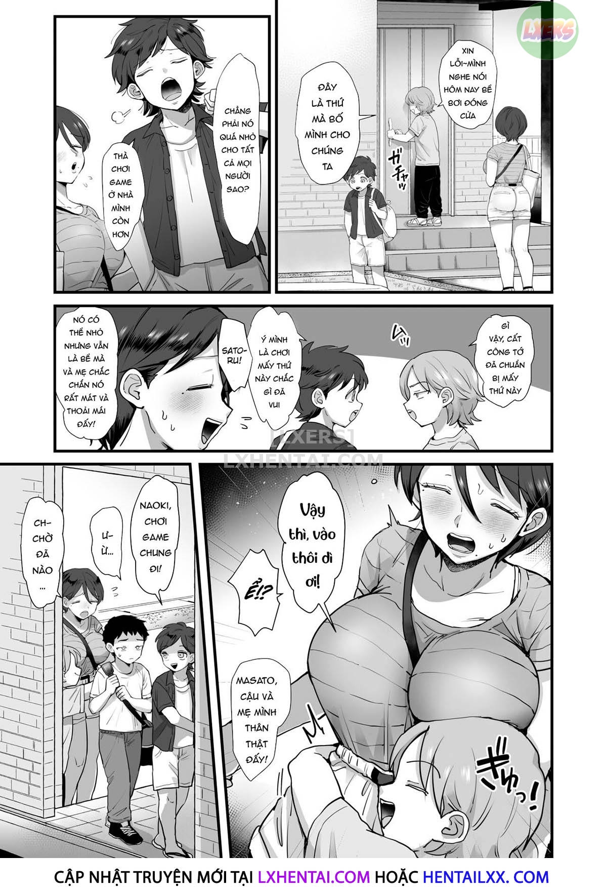 Đọc truyện hentai A Narrow-Eyed Gentle Big-Breasted Mama - Chap 2