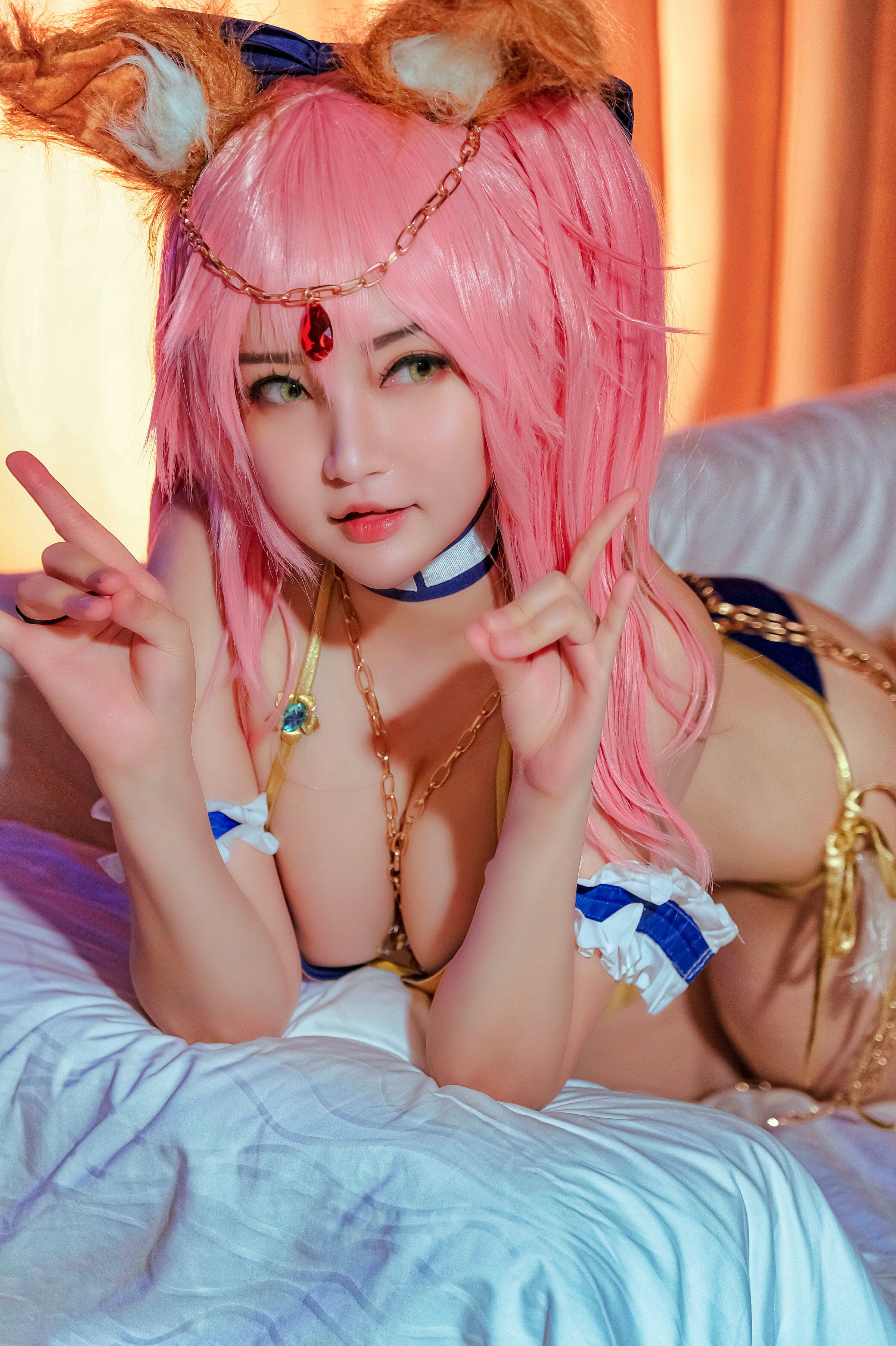 Đọc truyện hentai Tuyển tập Albums siêu phẩm Cosplay - Chap 576 - Potato Godzilla - Tamamo No Mae FGO