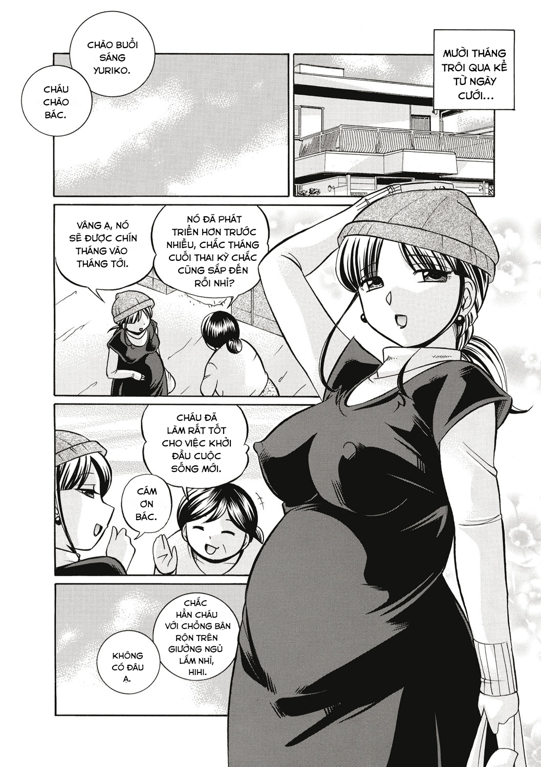 Đọc truyện hentai Yuriko and her Father-in-Law - Chap7