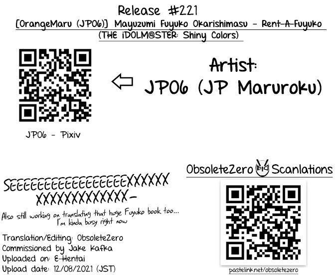 Đọc truyện hentai Mayuzumi Fuyuko Okarishimasu - Oneshot