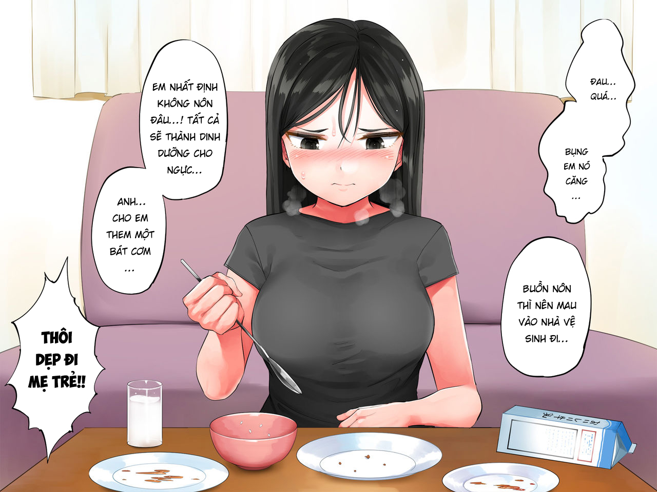 Đọc truyện hentai Khi tôi bế cô gái gầy gò của mình lên, cô ấy ướt sũng - Part 3