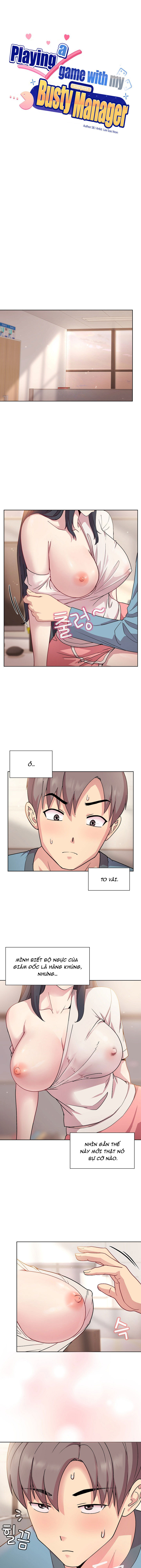 Đọc truyện hentai Cô sếp ngực bự gây hấn - Chap 3