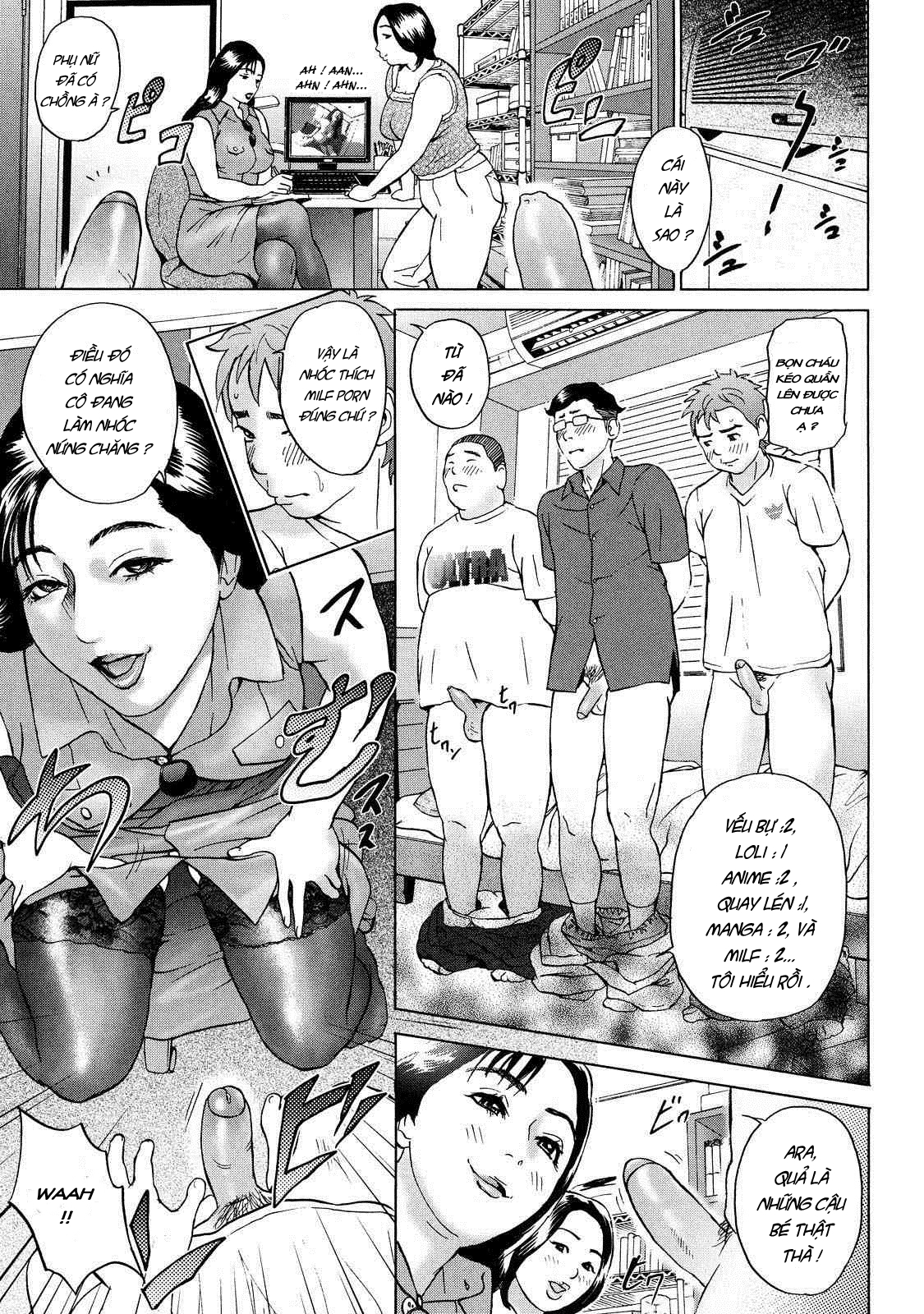 Đọc truyện hentai Chung cư của những bà vợ - Chap 2