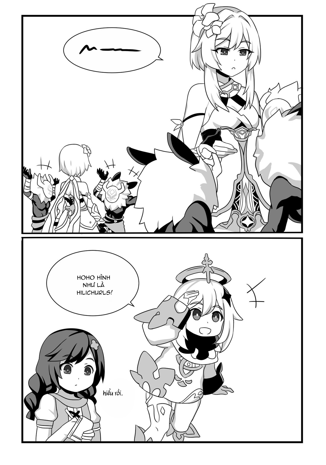 Đọc truyện hentai Ngôn ngữ của Hilichurls - Oneshot