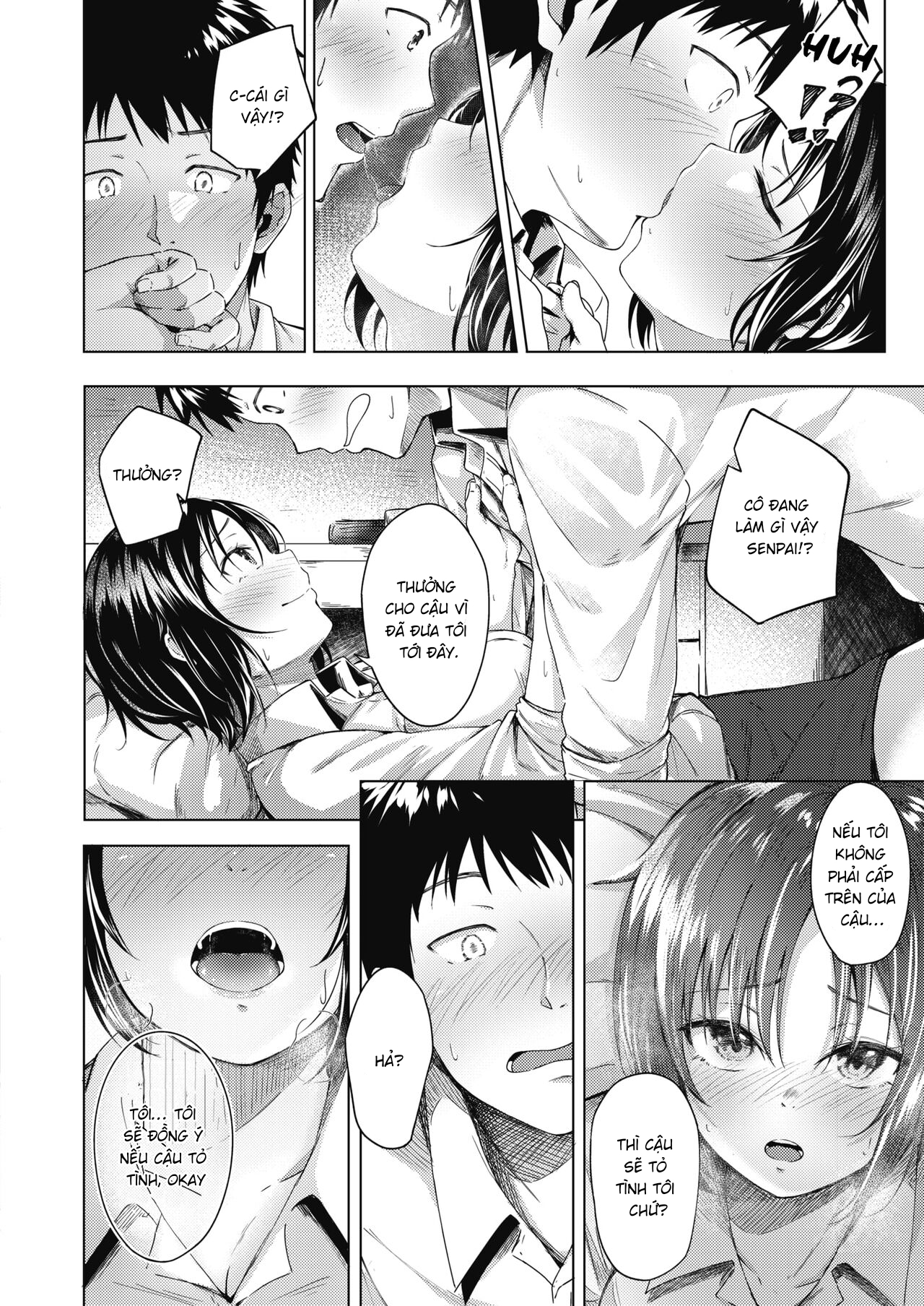 Đọc truyện hentai Akogare no Senpai - Oneshot