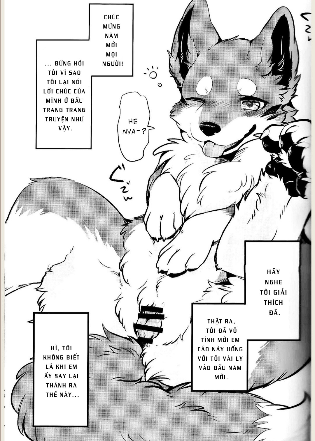 Đọc truyện hentai Kitsuneinu ni Nomaso - Oneshot