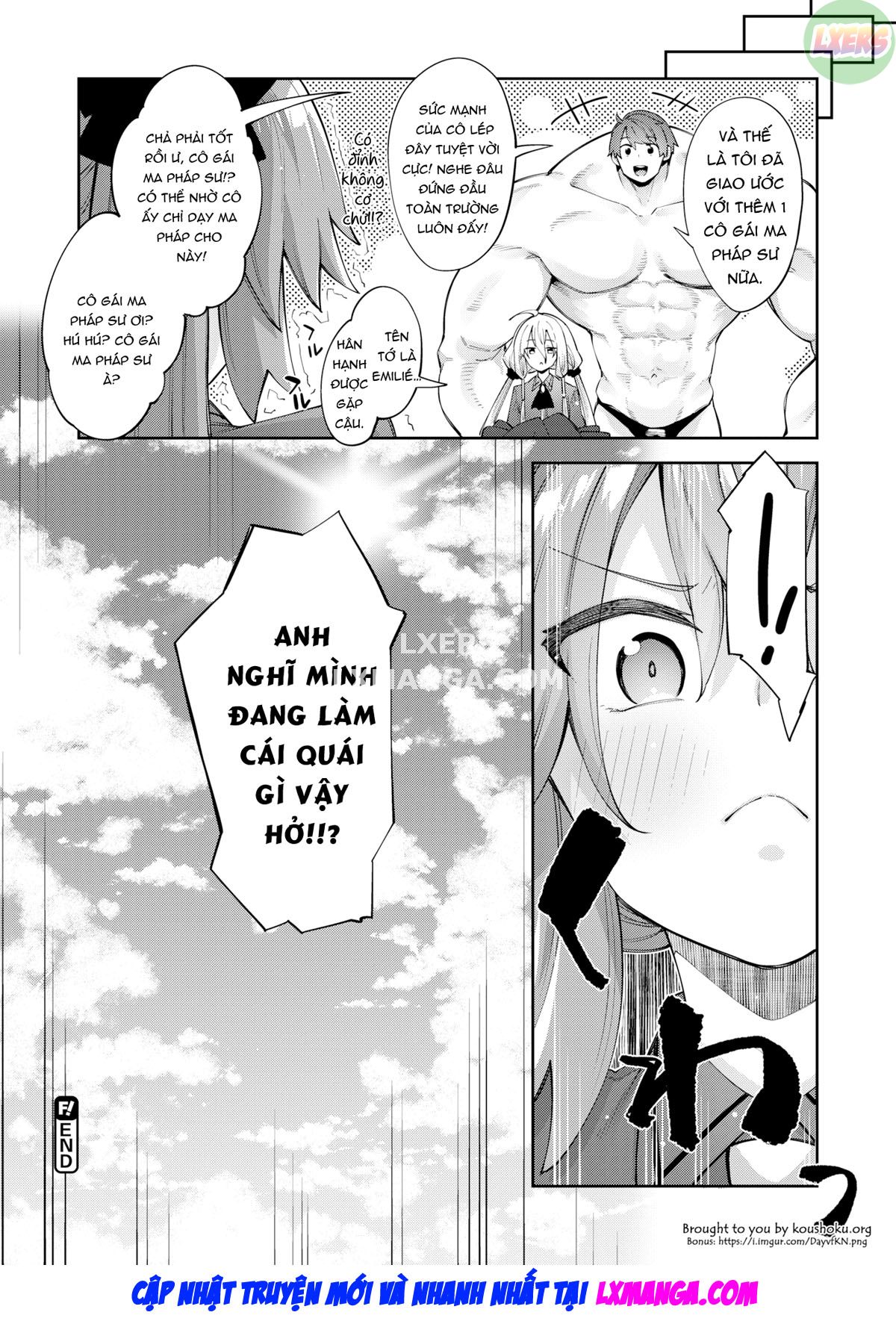 Đọc truyện hentai Kiếm may mắn ở dị giới - Chap 2 - [END]