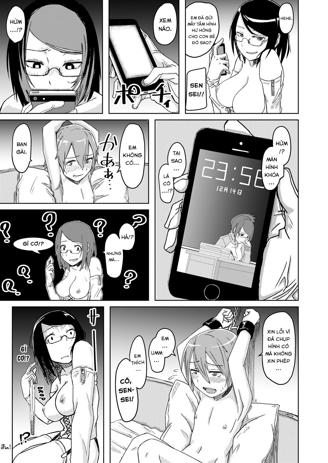 Đọc truyện hentai Restrained and Raped by my Cram School Teacher - Oneshot