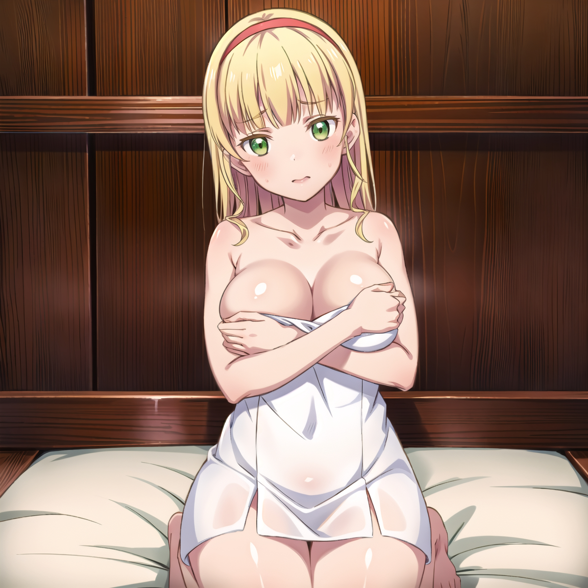 Đọc truyện hentai Tuyển tập Albums Art hentai - Chap 188 - Sumire | Towel