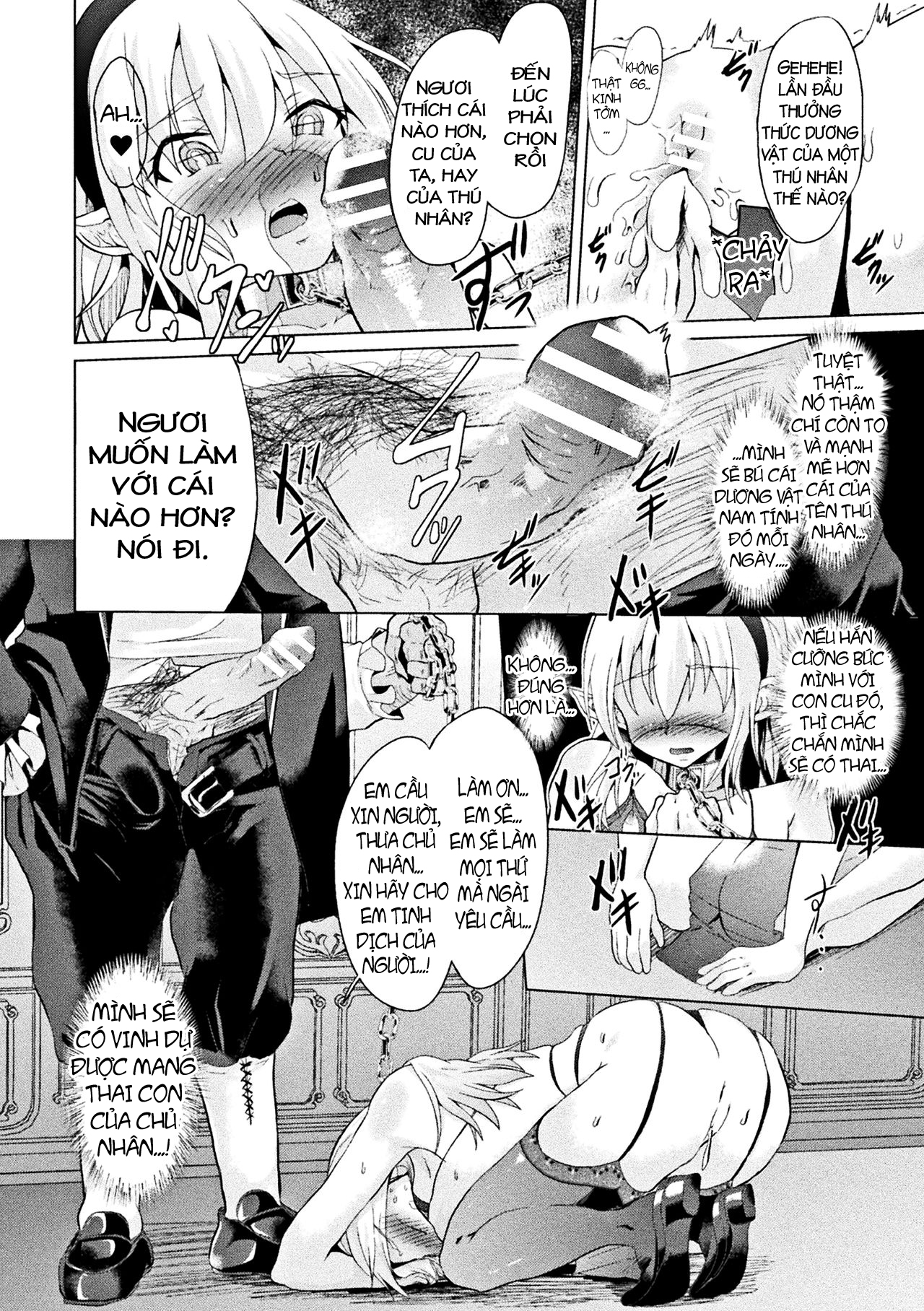 Đọc truyện hentai Loli-babaa Kyousei Tanetsuke Ecchi! - Chap 2