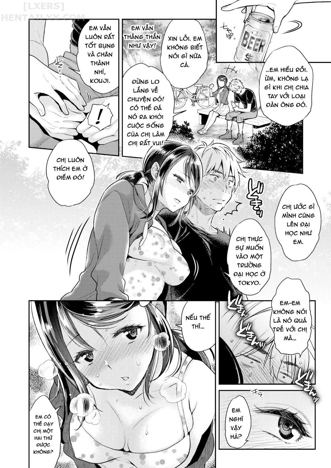 Đọc truyện hentai Horny Hometown - Chap 1