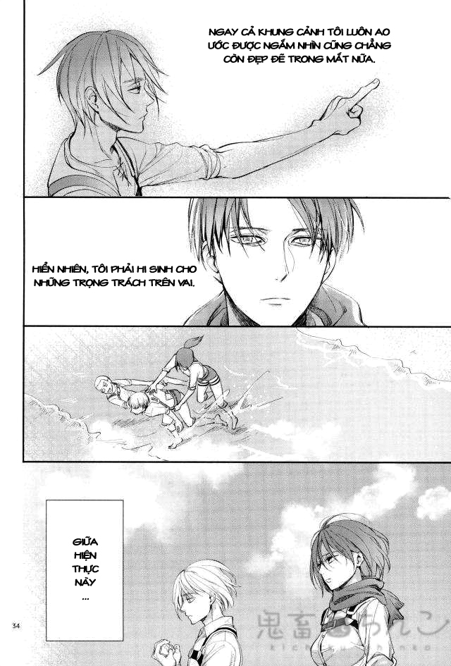 Đọc truyện hentai Ánh sáng phía bên kia (Shingeki no Kyojin) - Oneshot