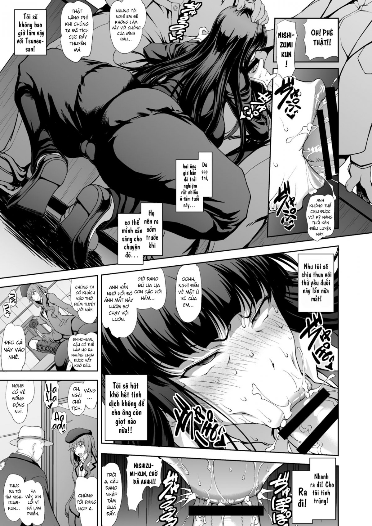 Đọc truyện hentai Iemoto no Geneki Fukki Kanzen Fukujuu Dosukebe Ura Senshadou - Oneshot