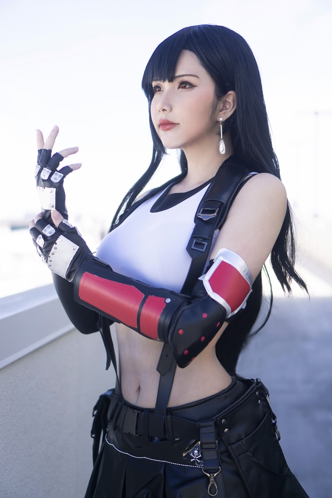 Đọc truyện hentai Tuyển tập Albums siêu phẩm Cosplay - Chap 400 - Hana Bunny – Tifa Set 2