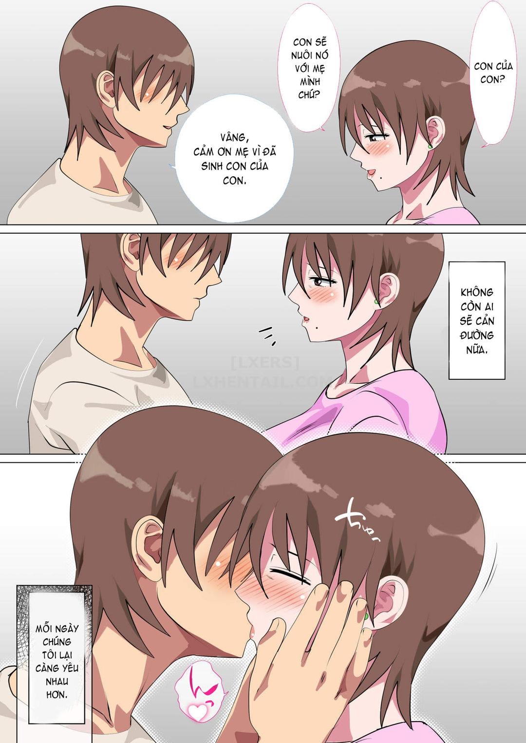 Đọc truyện hentai Musuko Ni Nando Mo Kudokarete Konmake Shita Haha - Chap 4 - END