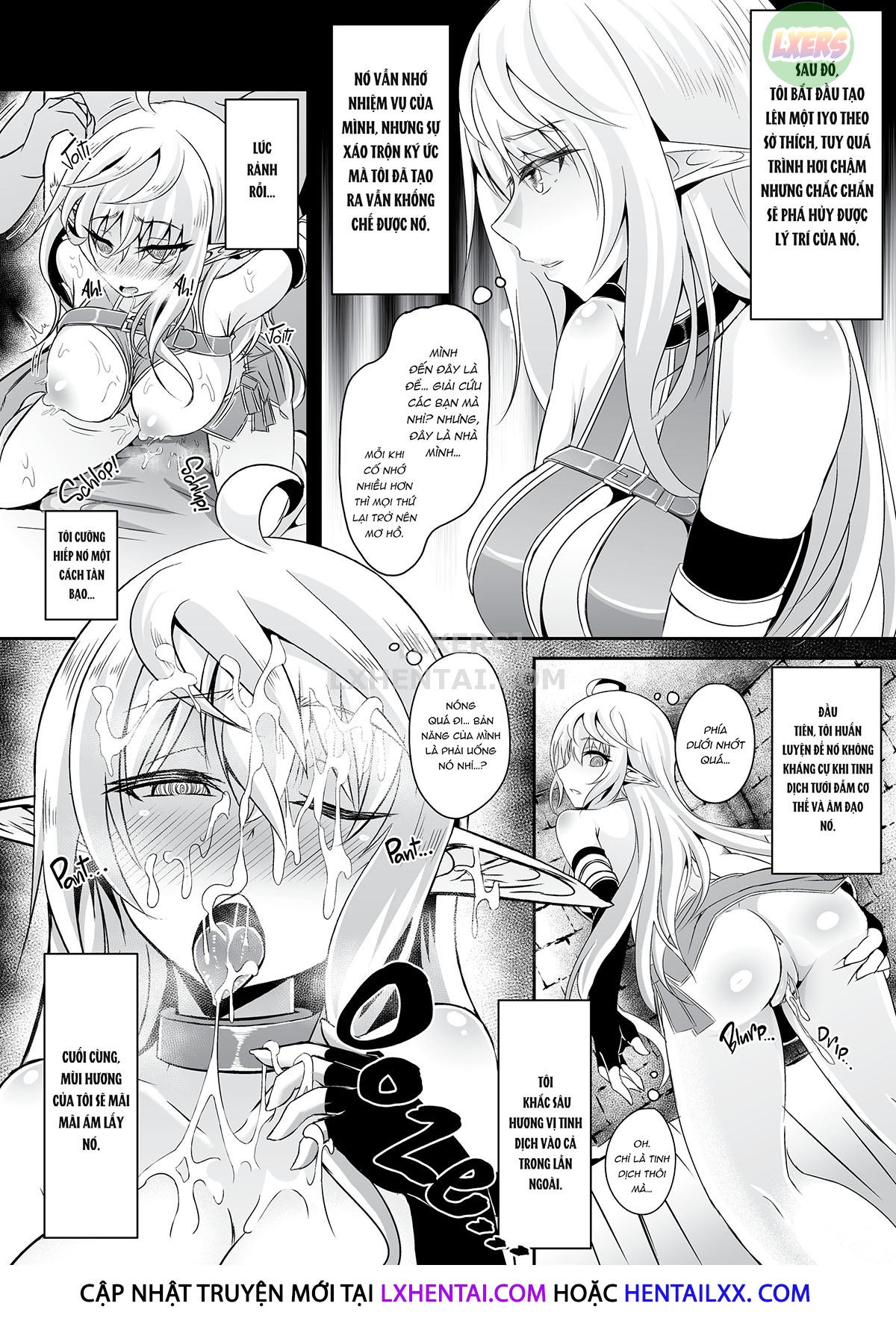 Đọc truyện hentai Nàng Elf chạy trốn - Chap 3