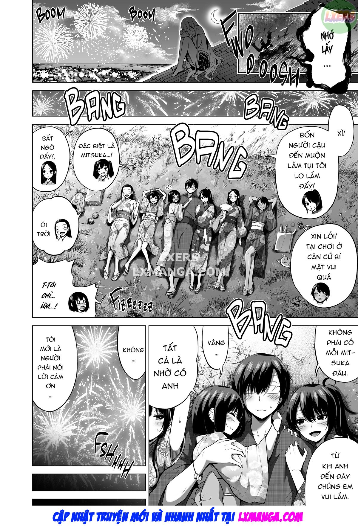Đọc truyện hentai Nanaka no Rakuen ~Inaka no Gakkou de Bishoujo Harem - Chap 6: The Little Sisters Secret Base