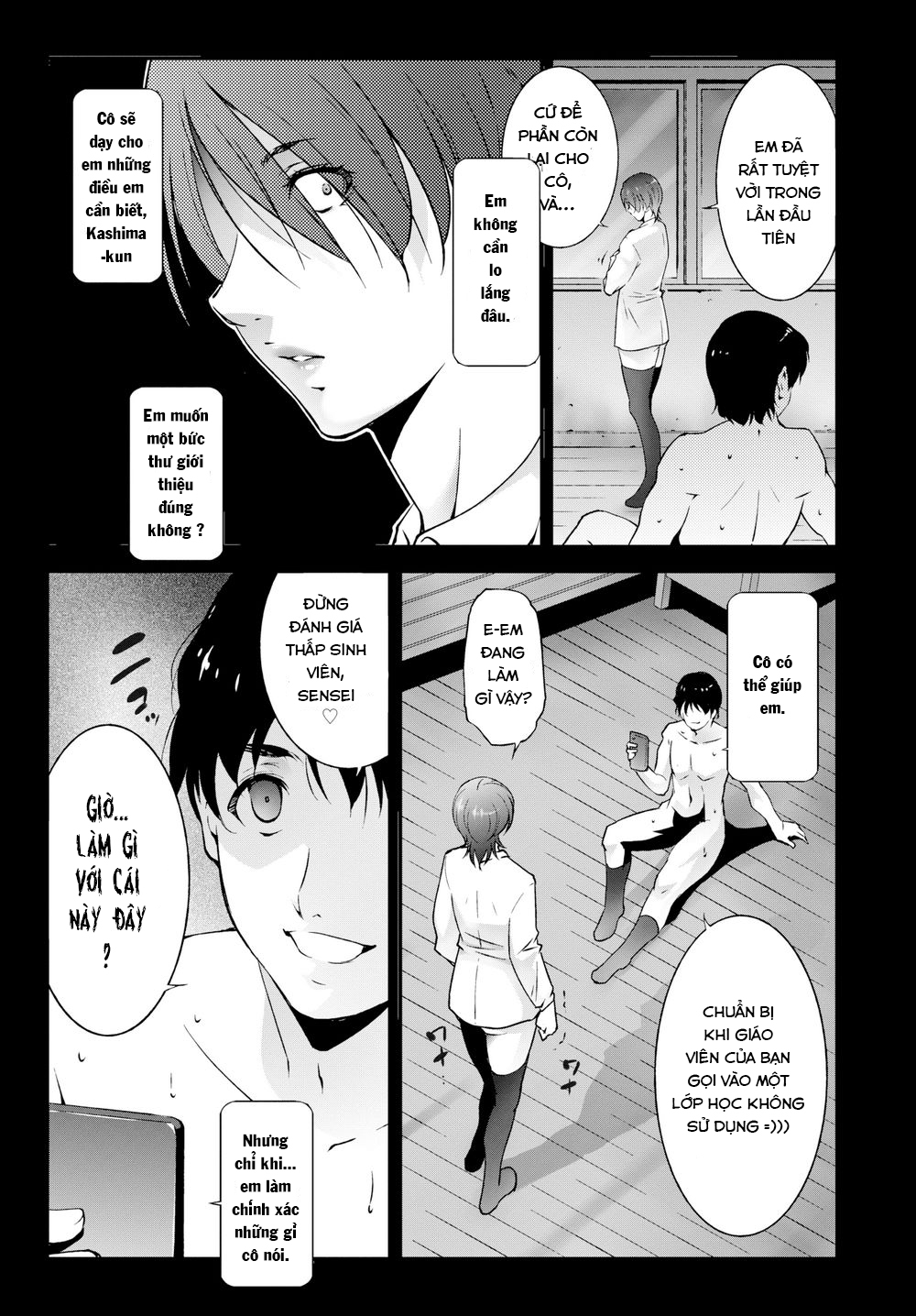 Đọc truyện hentai Em sẽ dạy cô! - Oneshot