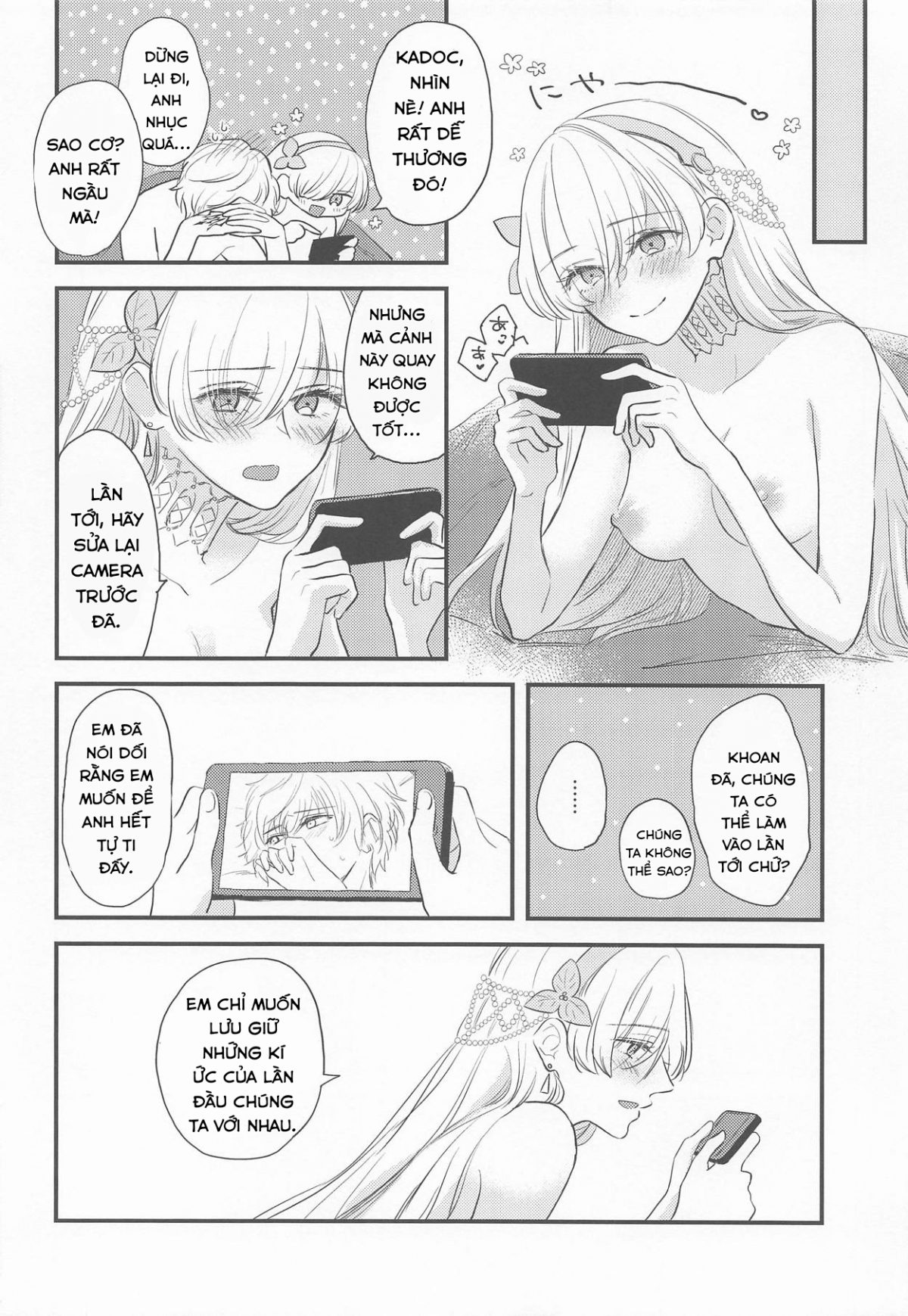 Đọc truyện hentai Anastasia muốn ghi lại khoảng khắc của hai ta. - Oneshot