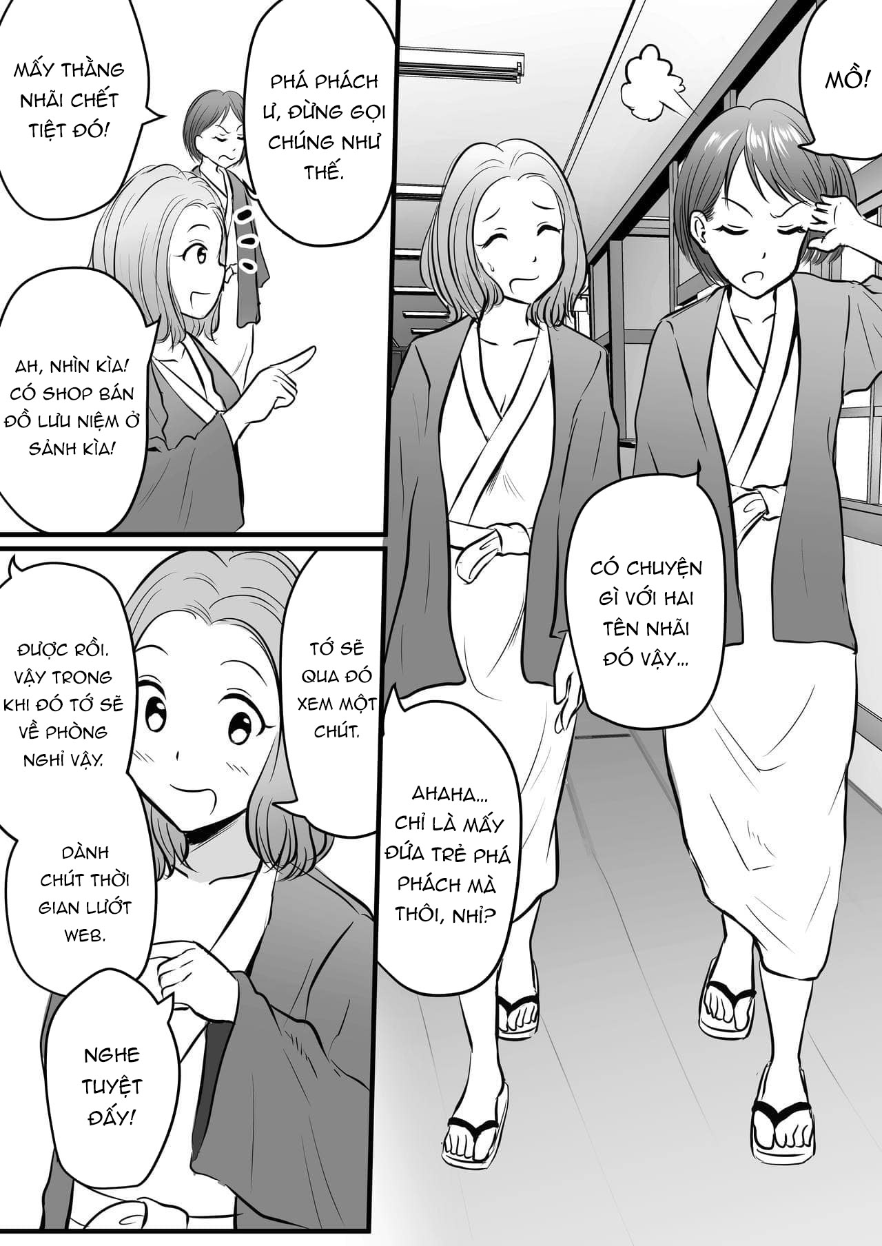 Đọc truyện hentai The Hot Springs Inn Fap Material Gathering Mission! - Oneshot