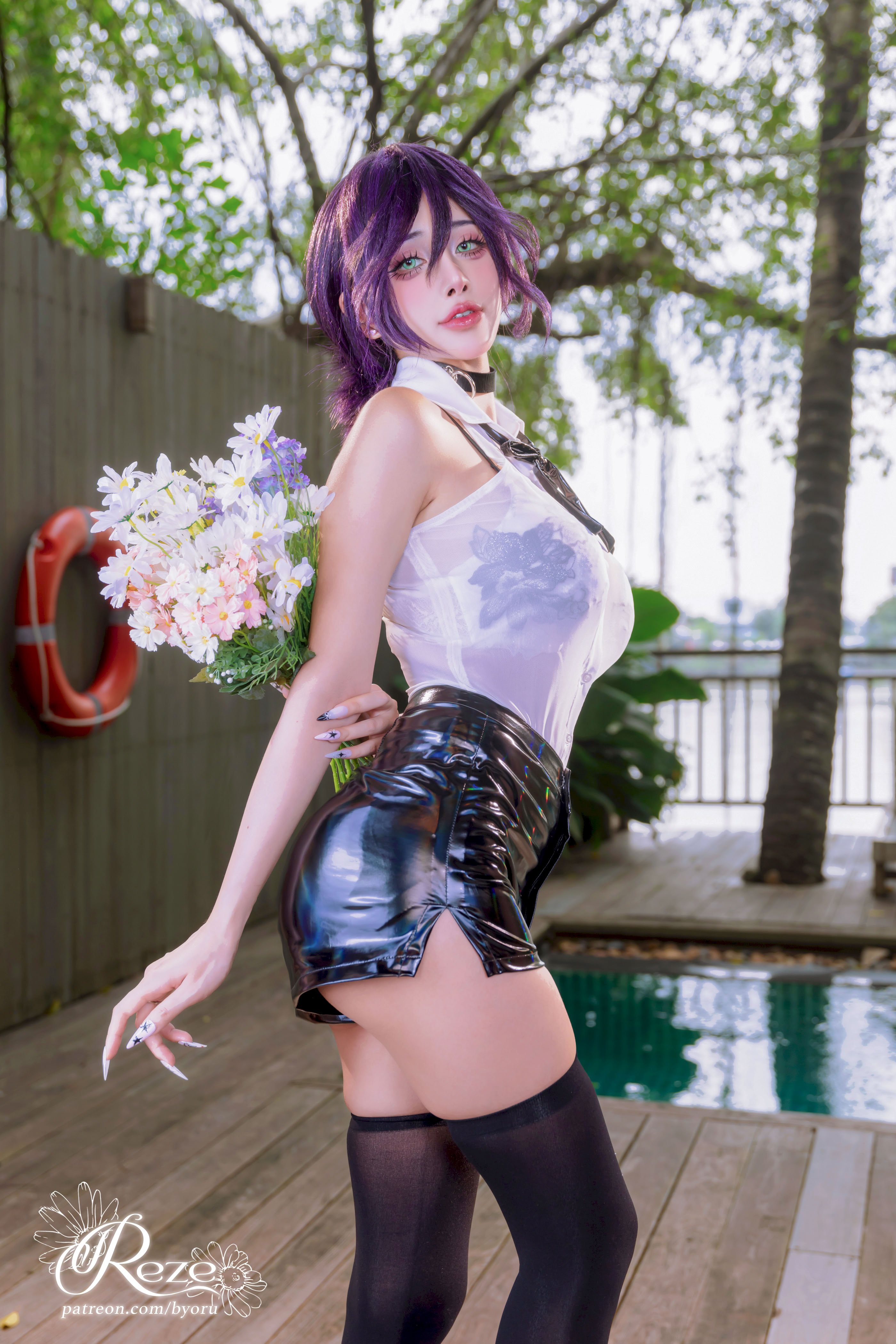 Đọc truyện hentai Tuyển tập Albums siêu phẩm Cosplay - Chap 1259 - Byoru - Reze