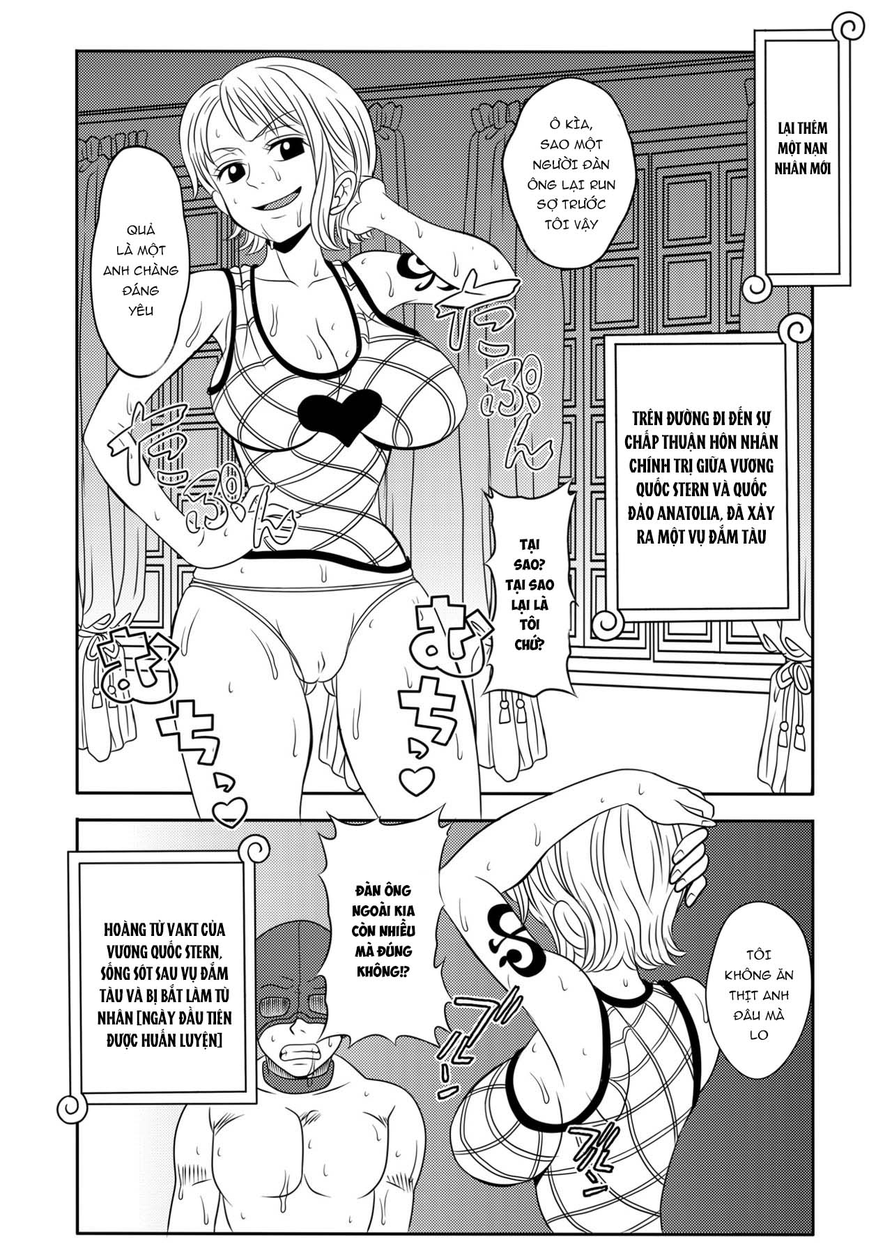 Đọc truyện hentai Những người có khả năng Nukinuki no Mi - Oneshot