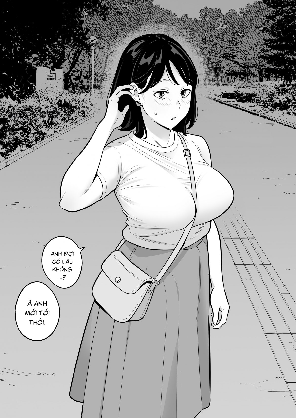 Đọc truyện hentai Lướt Tinder, Tôi chịch luôn vợ người ta. - Oneshot [Không che]