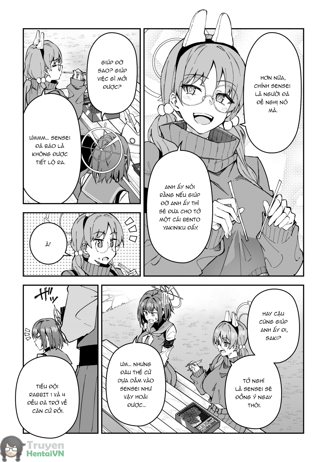 Đọc truyện hentai Yokujou Usagi no Shokushou Choutatsu Sakusen - Oneshot