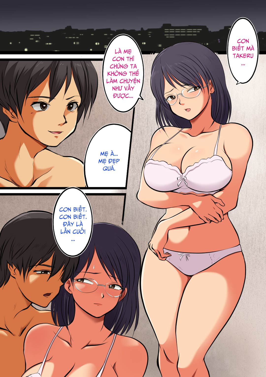 Đọc truyện hentai Mẹ tôi sẽ mang thai đứa bé của tôi - Oneshot