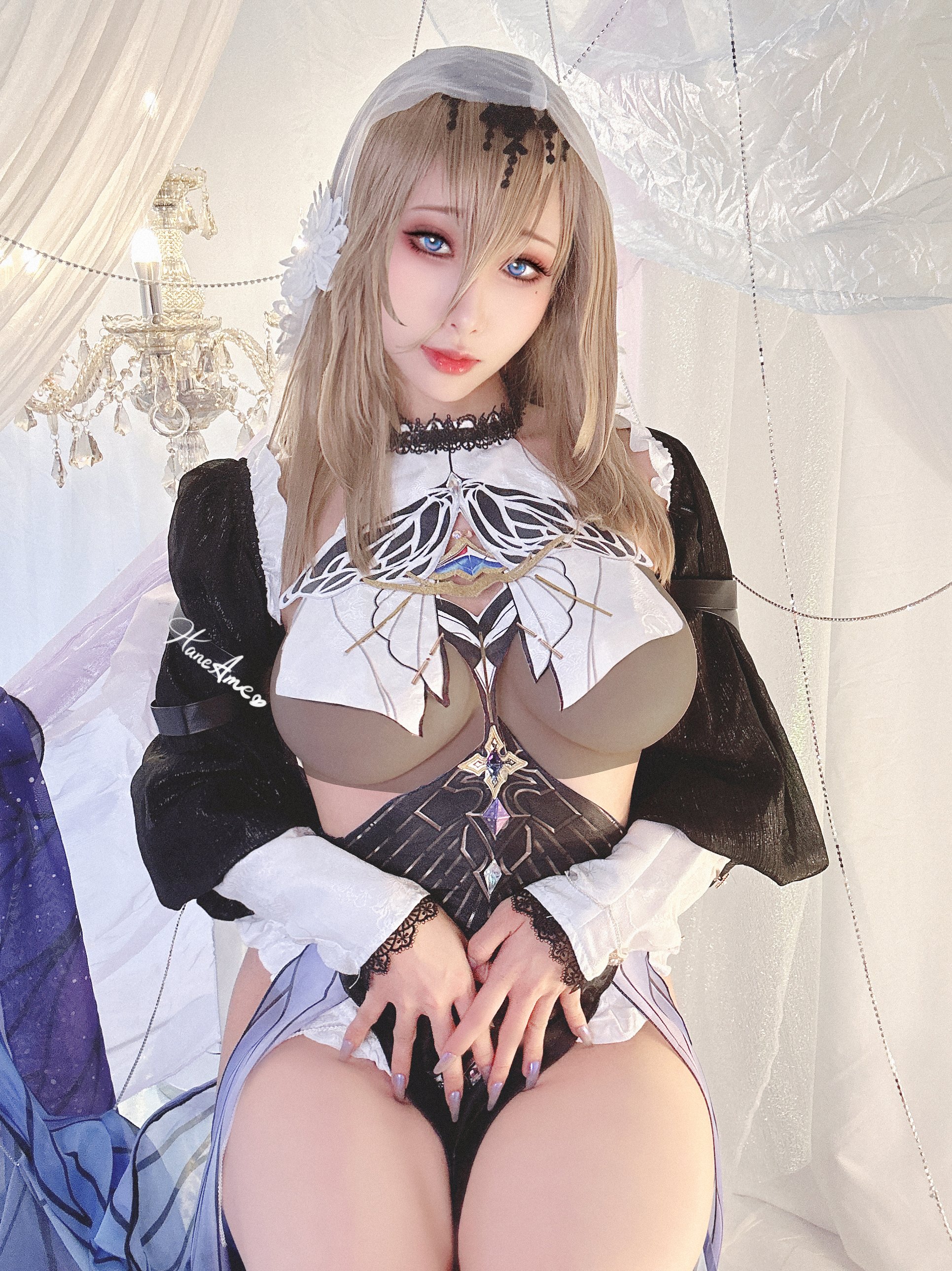 Đọc truyện hentai Tuyển tập Albums siêu phẩm Cosplay - Chap 554 - HaneAme - Aponia (Honkai Impact 3)