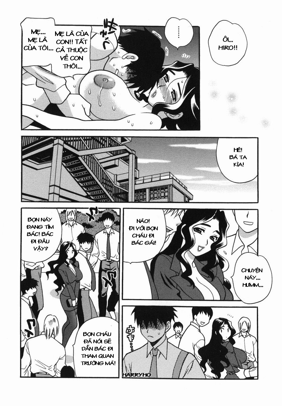 Đọc truyện hentai Bầu sữa mẹ - Chap 3