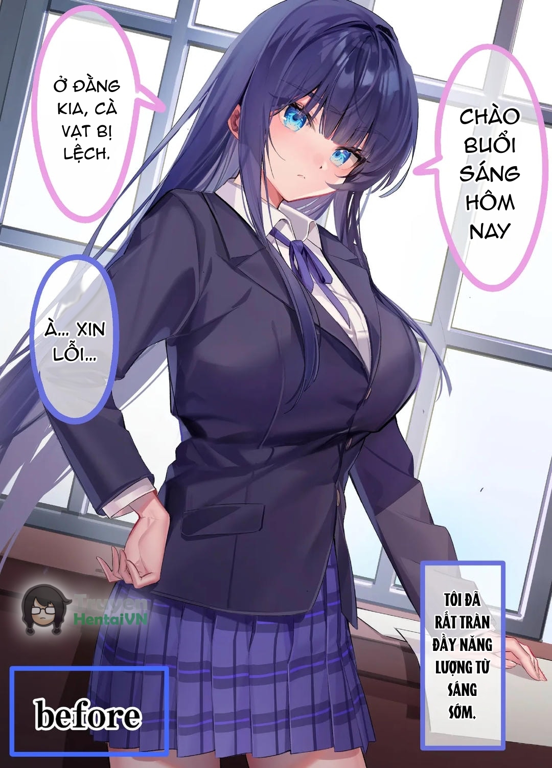 Đọc truyện hentai Boku Dake ni Amai Fuuki Iinchou to no Icha Love Nikutsubo Seikatsu Nisshi - Oneshot