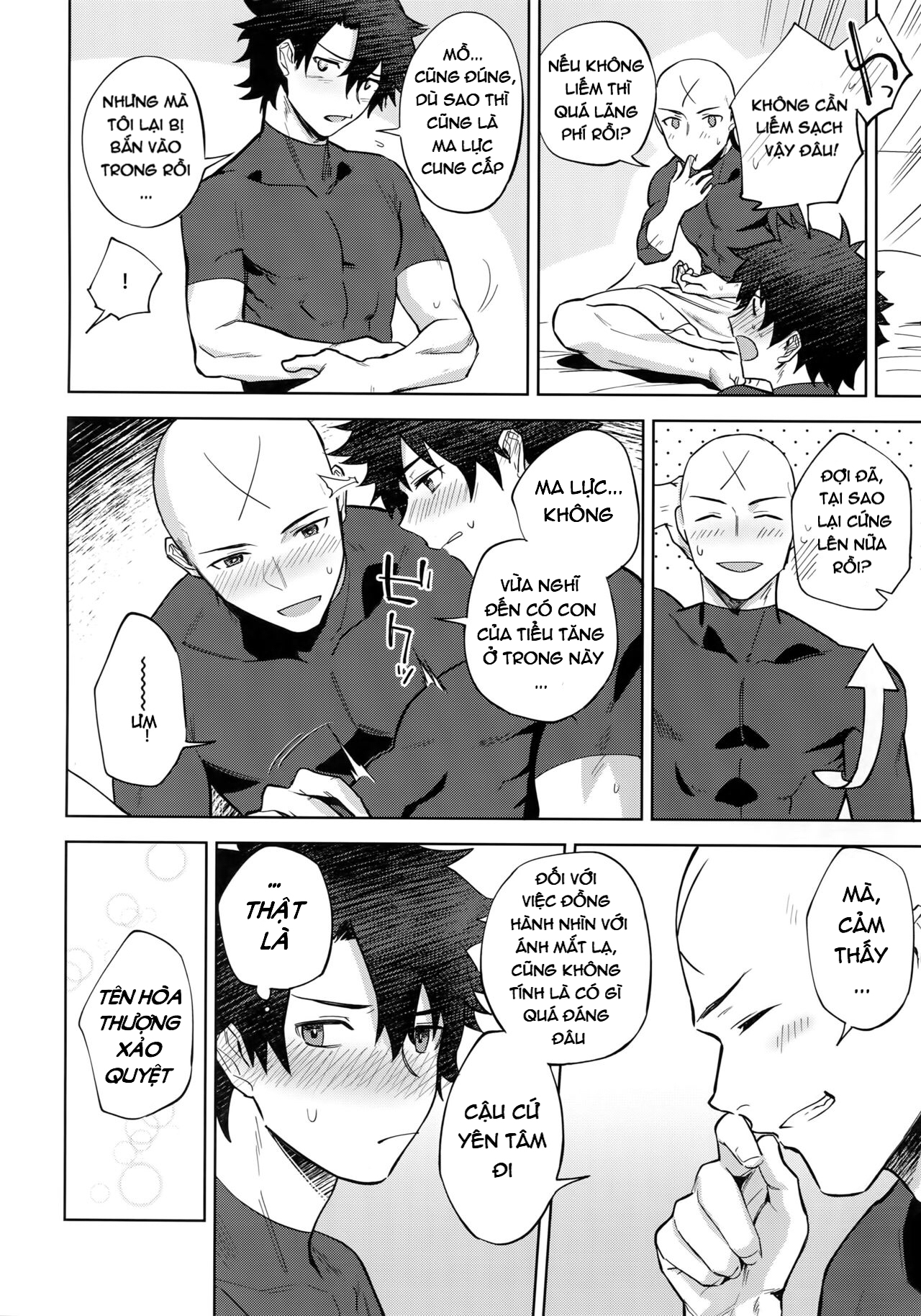 Đọc truyện hentai Bouzu To Fushidara - Oneshot