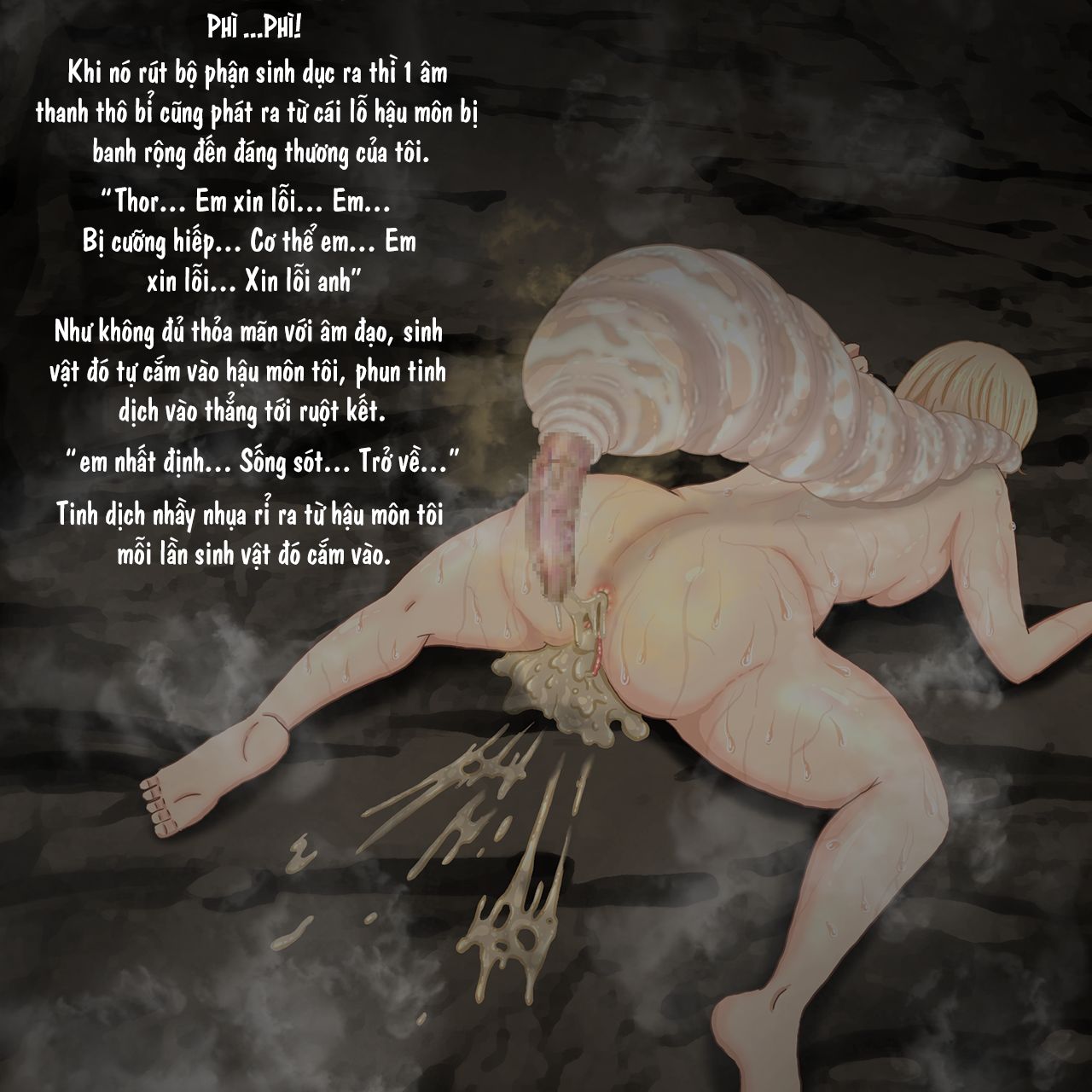 Đọc truyện hentai Cuộc đấu tranh nuôi con của một nữ thợ săn! - Chap 1