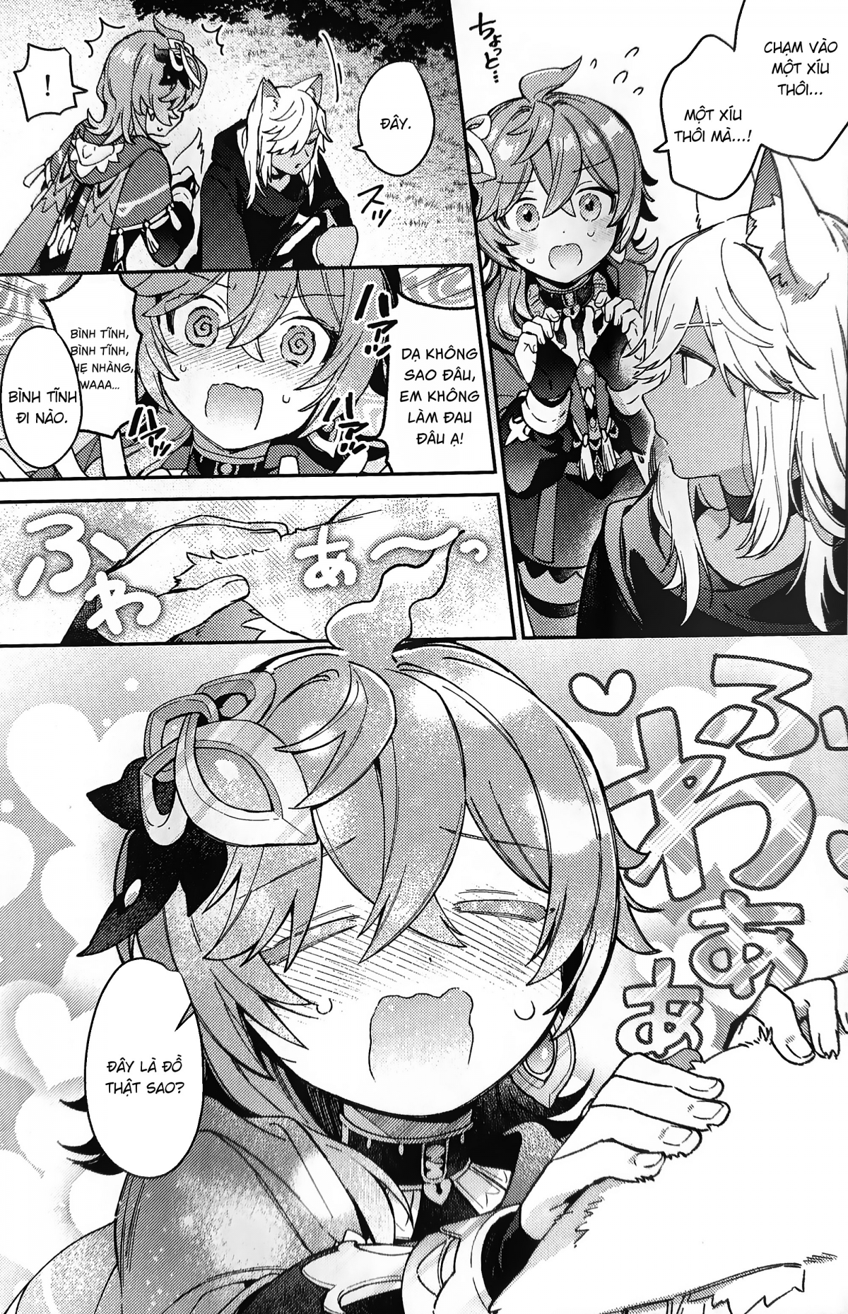 Đọc truyện hentai Anh bạn sói của tôi đang hành động bất thường - Oneshot